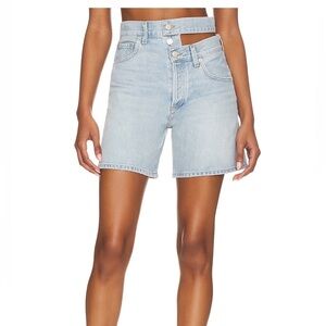 Agolde broken waistband short